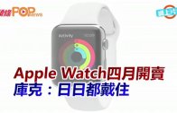 (粵)Apple Watch四月開賣 庫克：日日都戴住