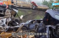 (粵)法國南部車禍42死　 貨車巴士相撞起火