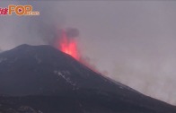 (粵)意國火山再爆發　噴出滾滾熔岩