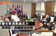 聯合軍演美減兵力  馬蒂斯：無關緊張局勢