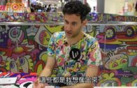 塗鴉大師Jon Burgerman  勾畫搞鬼美食角色