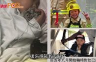 加士居道伊利沙伯醫院外 寶馬撞毀交通燈路牌 幸無傷及途人