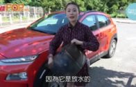 荃灣奪命車禍｜事發片段曝光 車頭組件飛過對面行車線 的士及時切線避一劫．有片