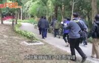 黑衣人向保安潑灑不明粉末 警員到中大校園搜證