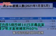 車Cam直擊｜青馬大橋20歲外籍寶馬男司機 左穿右插爬頭失控撞水馬