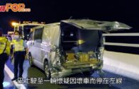 屯門車禍｜尾門直插車長頭頸 車頭嚴重粉碎