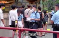 十一國慶｜逾廿青年戴黃色口罩 疑違限聚令遭警截查