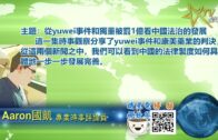 11222021時事觀察  國凱 ：從yuwei事件和獨董被罰1億看中國法治的發展