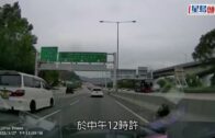 屯公車禍｜七人車左穿右插切線失控  私家車遭狂撼連打9個斛斗
