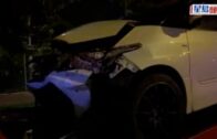 交通意外｜紅磡兩車迎頭相撞 七人車司機吹爆錶被捕