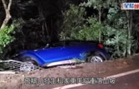 酒後駕駛｜飛鵝山私家車失控墮坡 26歲司機涉酒駕被捕