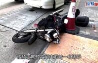 九龍城的士被電單車撞 電單車復遭七人車撞 2人傷