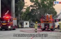葵涌露天停車場貨車起火傳爆炸聲 10部剷車貨車焚毀