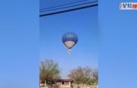 墨西哥熱氣球著火  2人從高空跳下死亡