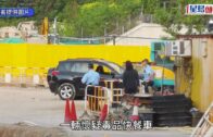 屯門私家車逃避截查闖地盤 男司機頭傷 揭販毒兼為通緝犯