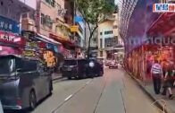 有片｜交通督導員灣仔執法 遭七人車撞跌傷臀