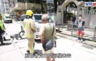 塘尾道貨Van撞電動單車 外賣員昏迷送院