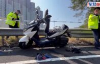 屯門公路掛P牌綿羊仔自炒 鐵騎士昏迷送院不治