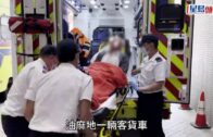 油麻地貨Van運物資往醫院 撞傷過路翁