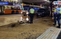 加士居道爆水管｜黃泥水淹浸酒店停車場及廣場花園已清理 馬路封慢線掘路搶修