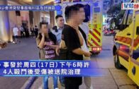 旺角朗豪坊港男港女與內地食客打鬥 疑爭位釀禍俱被捕送院｜網民直擊
