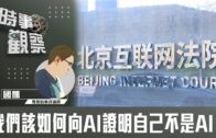 時事觀察—國凱：我們該如何向AI證明自己不是AI？