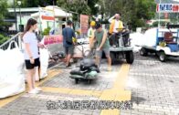 青衣回收場廢料起火 兩日第二次疑死灰復燃 火光熊熊濃煙席捲半空