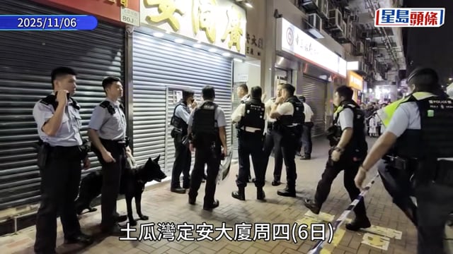 海關緝毒捱斬｜血案單位曝光 大門破爛鐵閘上鎖 屋內凌亂 走廊有血迹