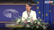 蕭美琴現身歐洲議會演說 中方強烈憤慨嚴正交涉