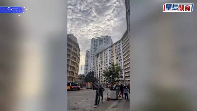有片｜香港仔華富邨單位起火造成1傷 街坊驚慌:走呀!好多火呀!