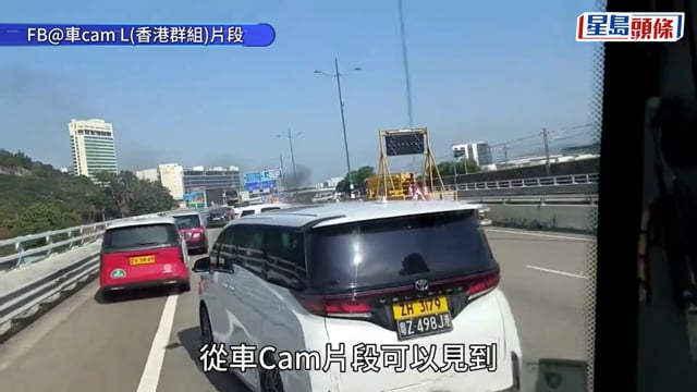 北大嶼山公路車禍造成1死2傷 的士猛撼箭嘴車起火 男乘客拋離座撼車頂亡
