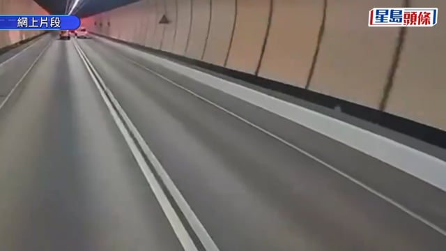 大老山隧道電單車猛撼貨Van尾 鐵騎士倒豎葱插入車尾廂內｜有片