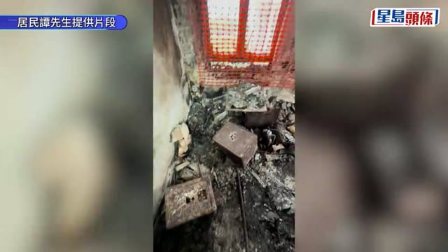 宏福苑執拾︱17樓居民自備外骨骼步行輔助器 上樓取回高達模型及兩夾萬