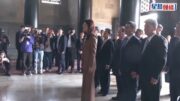 鄭麗文訪陸︱中山陵致詞數度哽咽 「希望為所有人種下和平種子」