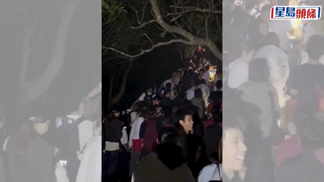五一深圳逼爆｜梧桐山「人疊人」 大梅沙無位企似有1億人｜有片