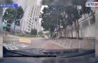 屯門男子冒死搶軚盤捱撞受傷 車上遺煙彈 司機棄車逃去