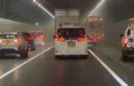 有片︱港珠澳大橋海底隧道車輛着火 往珠海及澳門方向管道一度全線封閉