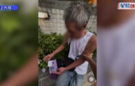 大角咀車房遭淋糞便油漆 疑日前與人爭執惹禍 CCTV拍下白衣男涉案
