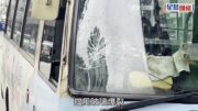 長沙灣電動單車男捱紅Van撞 倒地受傷送院