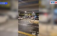 長沙灣兩男女為泊車爆粗互鬧 中年漢突然插水扮受傷 網民:做多咗