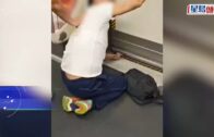 颱風白海豚︱風雨襲黃山致纜車停擺 數百旅客冒雨「打蛇餅」落山｜有片