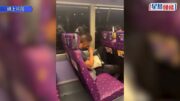 有片︱巴士男手執電子煙吞雲吐霧 網民疑吸太空油 憂「全車high晒」