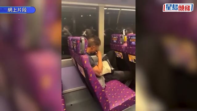 有片︱巴士男手執電子煙吞雲吐霧 網民疑吸太空油 憂「全車high晒」