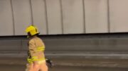 大欖隧道管道內三車串燒3人傷 貨車司機一度被困 出九龍交通擠塞