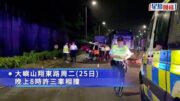 大嶼山翔東路3車相撞10多傷 的士司機被困 重創送院亡