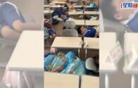 午休神器｜深圳小學「躺睡模式」爆紅 學生告別「趴枱瞓」｜有片