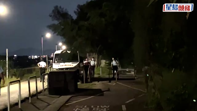 元朗狗咬死人｜警方漁護署聯合狗隻捕捉行動 再捕獲兩隻無人看管唐狗
