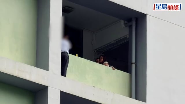 珍惜生命|將軍澳中四男生危站6樓石壆外 對峙2個半鐘消防救回