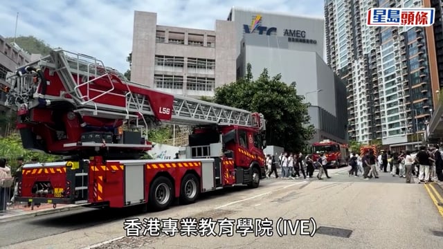 青衣IVE地庫火警 400多人疏散