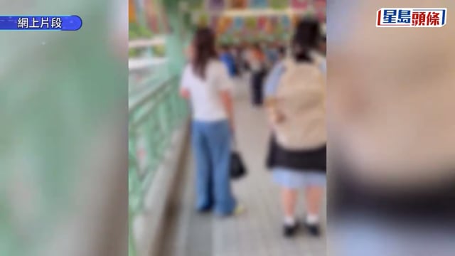 有片｜上水男扮客搶10萬金鏈 狂奔天橋跌倒就擒 圖「金蟬脫殼」未果